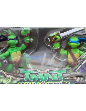 Набір міні-фігурок Донателло та Леонардо - Donatello and Leonardo, 4Kids, Playmates