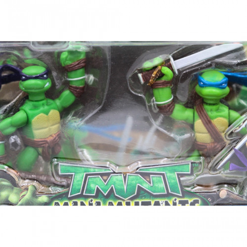Набір міні-фігурок Донателло та Леонардо - Donatello and Leonardo, 4Kids, Playmates