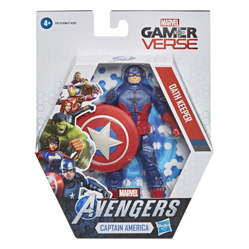 Іграшка Hasbro Капітана Америки 15см Месники - Captain America, Gamerverse, Avengers