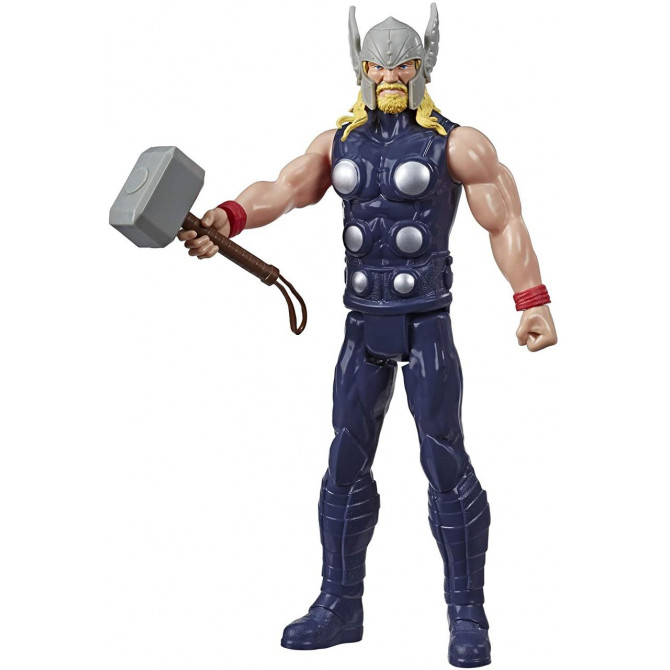 Іграшка Hasbro Тор з молотом 30см Местелі - Thor, Titan Hero Series Blast Gear, Avengers (E7879)