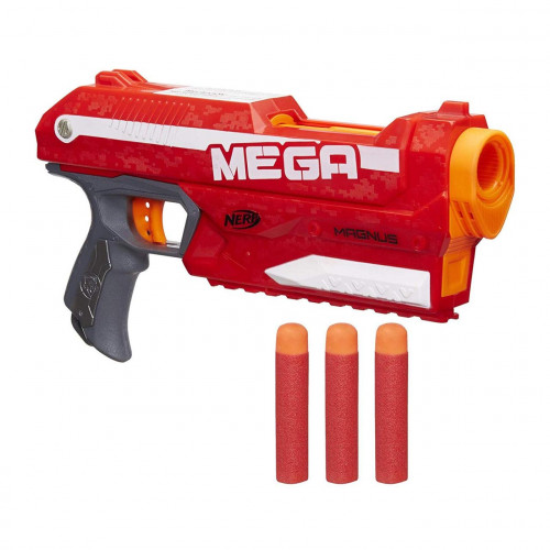 Бластер з мягкми кулями Магнус - Magnus, Blaster, Mega, Nerf, Hasbro (A4887)