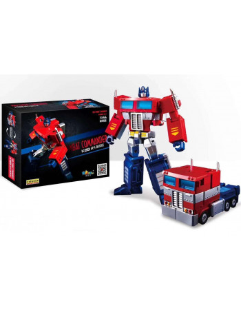 Трансформер Оптимус Прайм, Командор, KuBianBao, 12 см - Kombat Commander Optimus Prime