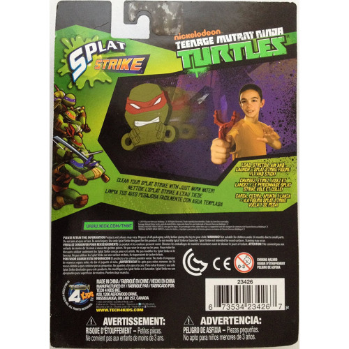 Рогатка із снарядами з Черепашок Ніндзя Nickelodeon - Splat Strike, TMNT, Tech4Kids