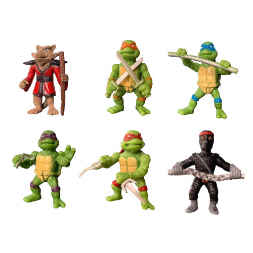 Набір фігурок Черепашки-Ніндзя, 5 см - Teenage Mutant Ninja Turtles