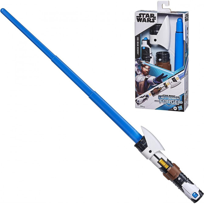 Розсувний меч Hasbro Обі-Ван Кенобі, Зіркові війни - Star Wars, Obi-Wan Kenobi Lightsaber Forge