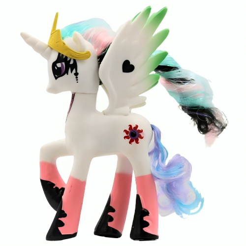 Набір іграшок 4в1 Мій Маленький Поні Принцеси: Луна, Місячна Поні, Селестія 2 шт, 14 см - My Little Pony