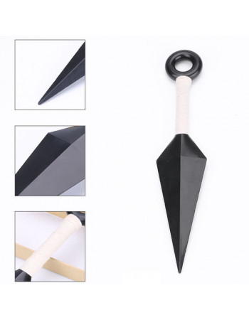 Кинджал кунай, Наруто, (біла ручка) косплей аксесуар, 25 см - Kunai, Naruto, Cosplay