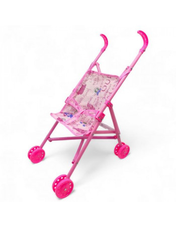 Коляска-тростина для ляльок (РОЖЕВА)