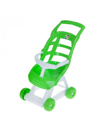 Коляска для ляльки (зелена)