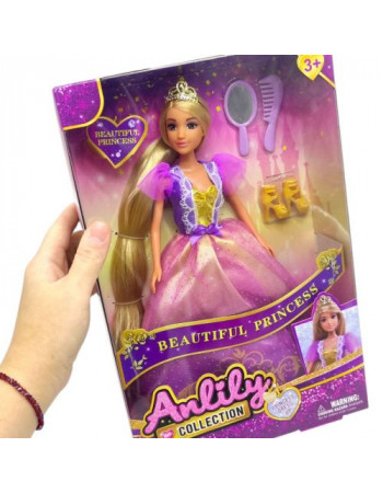 Лялька. висота 30 см, рухомі кінцівки, аксесуари, знімний одяг, в коробці