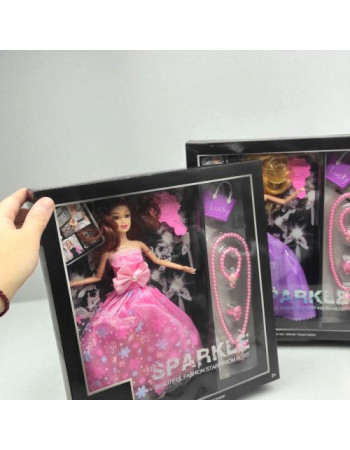 Лялька 29см (ФІОЛЕТОВА)