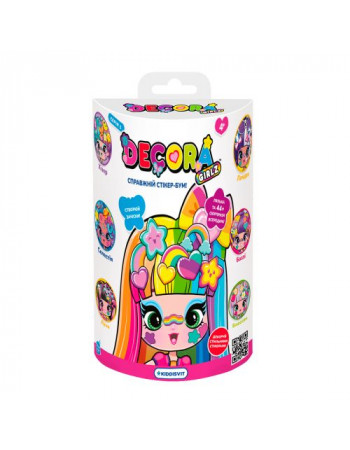 Ігровий набір з лялькою DECORA - РІЗНОКОЛЬОРОВИЙ СЮРПРИЗ (в асортименті)