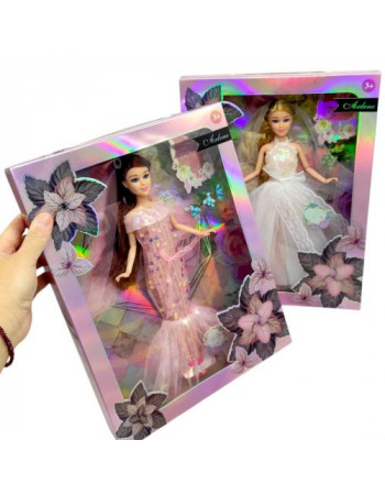 Лялька 29 см НАРЕЧЕНА (В РОЖЕВІЙ СУКНІ)