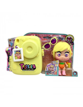 Trotties Міні-лялька Мел з фотоапаратом, жовта