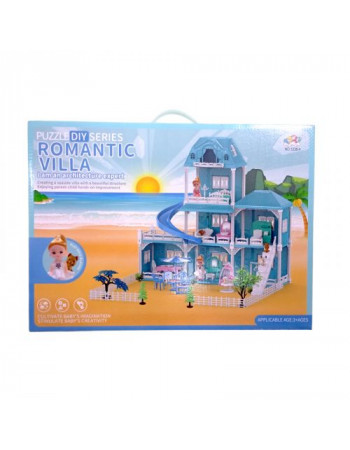 Ляльковий будинок з ляльками,меблями та аксес.кор.45,8*13,5*33,5