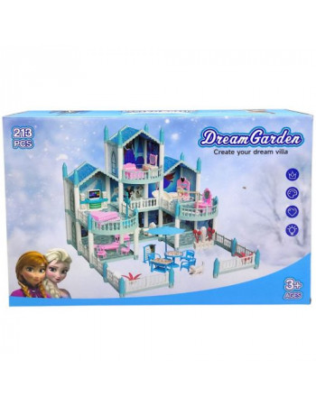 Ляльковий будиночок з меблями та аксесуарами