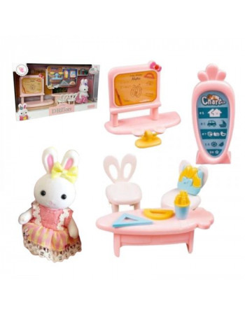 Набір меблів, флоксова фігурка, в коробці  (мікс видів)