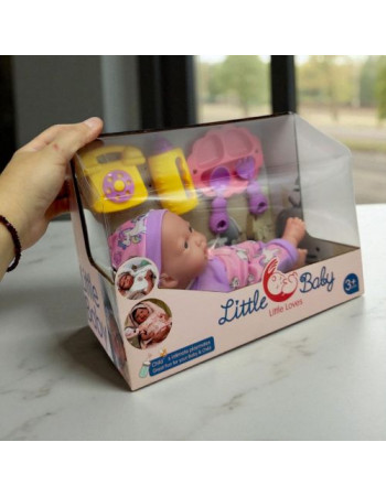 Лялька пупс та аксесуари, 25 см