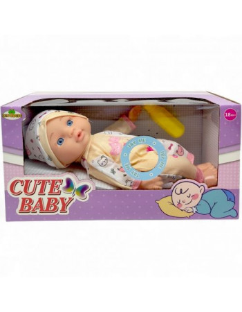 Пупс 30 см, з аксесуарами (БЕЖЕВИЙ)