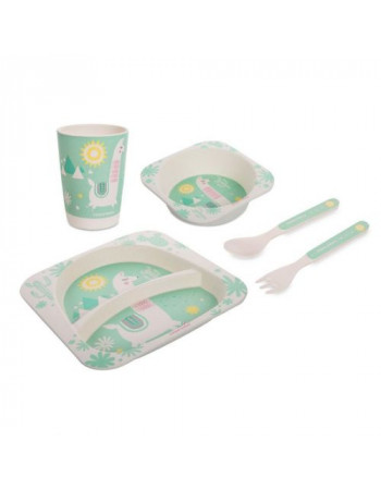 Набір посуду бамбукового 