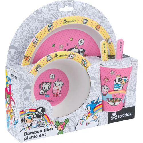 Набір посуду з бамбуку tokidoki (5 предметів)