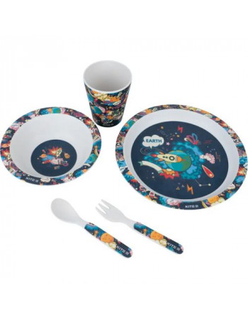 Набір посуду з бамбуку Space (5 предметів)