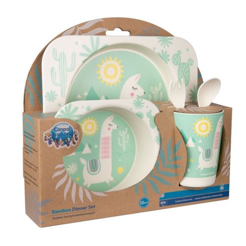 Набір посуду бамбукового 