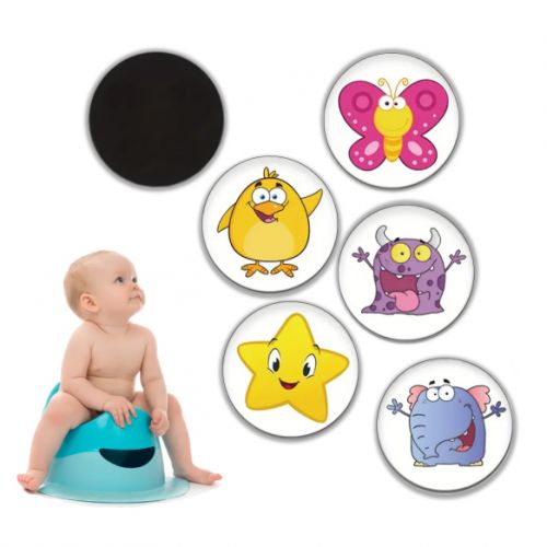 Наліпки для привчання дитини до горщика 