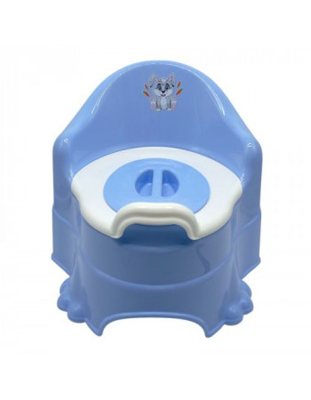 Горщик дитячий (синій) (різні наліпки)