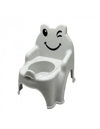 Горщик дитячий №1 світло-сірий