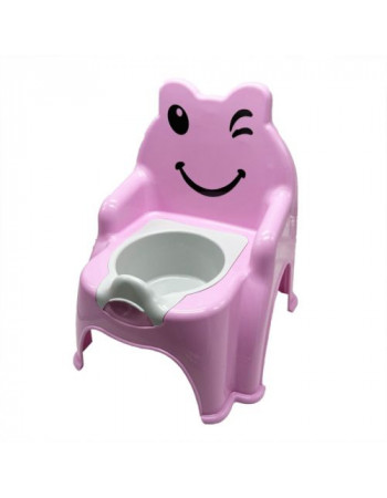 Горщик дитячий №1 світло-рожевий