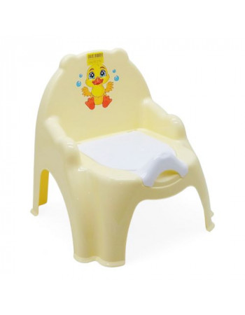 Горщик дитячий, (жовтий з каченям)