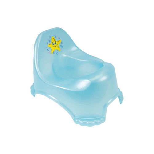 Горщик дитячий (блакитний, зірочка)