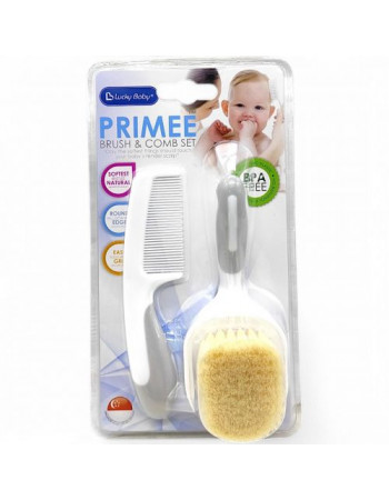 Набір дитячий (гребінець та щітка з натурального ворсу)