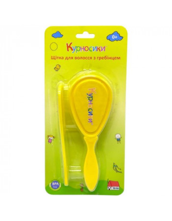 Щітка для волосся з гребінцем 