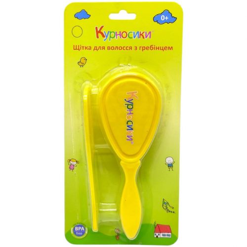 Щітка для волосся з гребінцем 