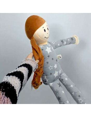 Мʼяка лялька-обіймашка 