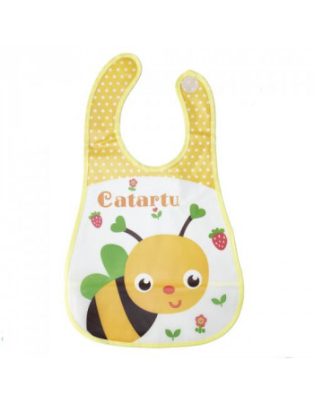 Слинявчик на липучці, жовтий