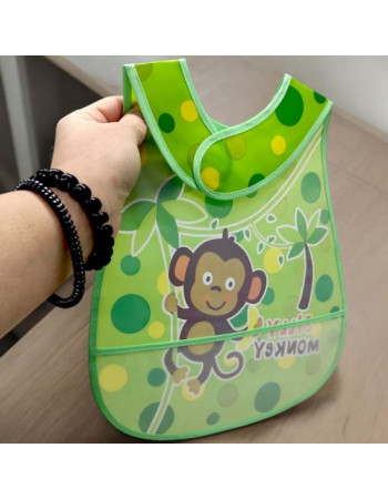 Слинявчик на липучці, мавпа зелена