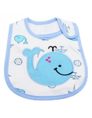 Слинявчик тканинний на липучці 