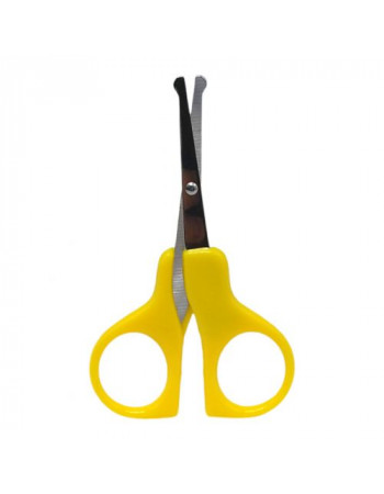Дитячі манікюрні ножиці жовті