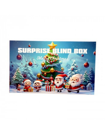 Адвент-календар 24 віконця, гумові фігурки, текстильні гномики, стоячі ялинки, в коробці