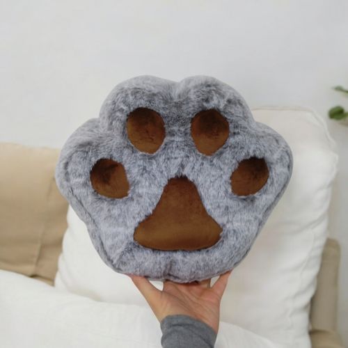 Мʼяка іграшка Лапка 32 х 32 см Сіра