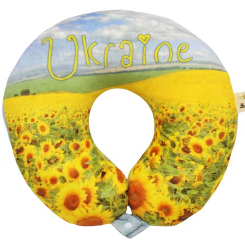 Дорожня подушка-підголовник 