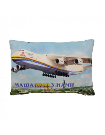 Подушка з принтом 