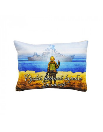 Подушка з принтом №1