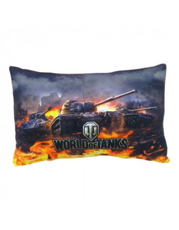 Подушка з принтом №1, World of Tanks 37 см