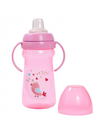 Поїлка - непроливайка (рожевий)