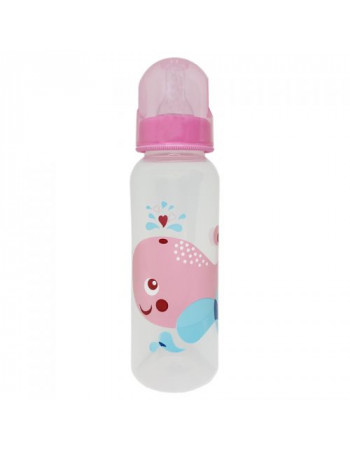 Пляшка для годування, 250 мл, рожевий