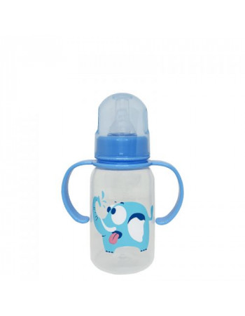Пляшка для годування, 150 мл, синій